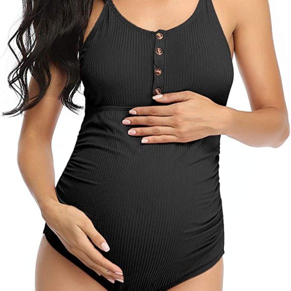 Maternity Swimsuit - Large - Picture 1 of 5